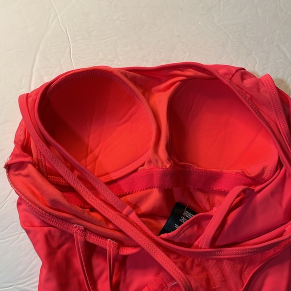 New Catalina peach coral one piece swimsuit size L - Picture 3 of 6